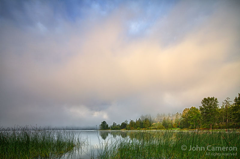 St. Mary Lake, Saltspring morning St. Mary Lake, Saltspring morning