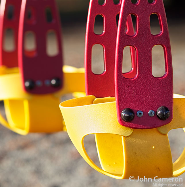 colourful swings in the sunshine colourful swings in the sunshine