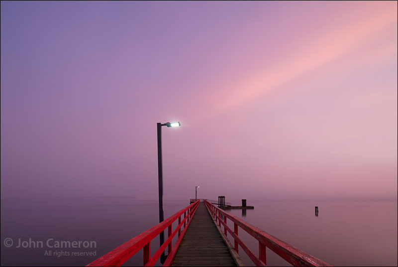 More Fernwood Pier in the Fog