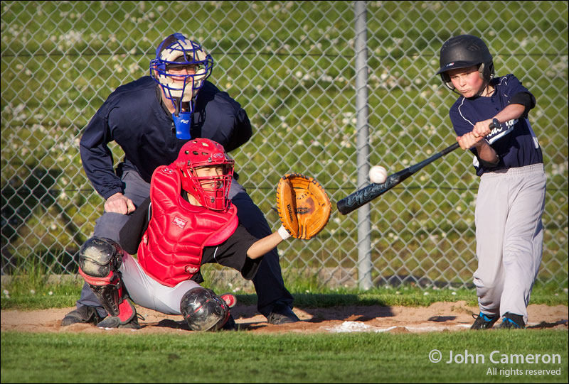Salt Spring Baseball in colour
