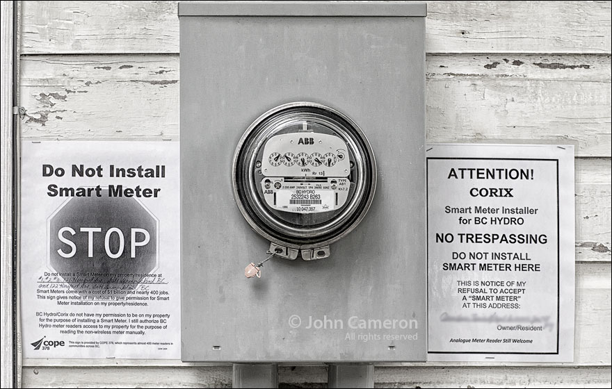 Smart Meter on Salt Spring Island Smart Meter on Salt Spring Island