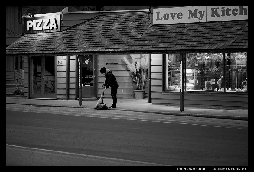 Early Morning Sweeper